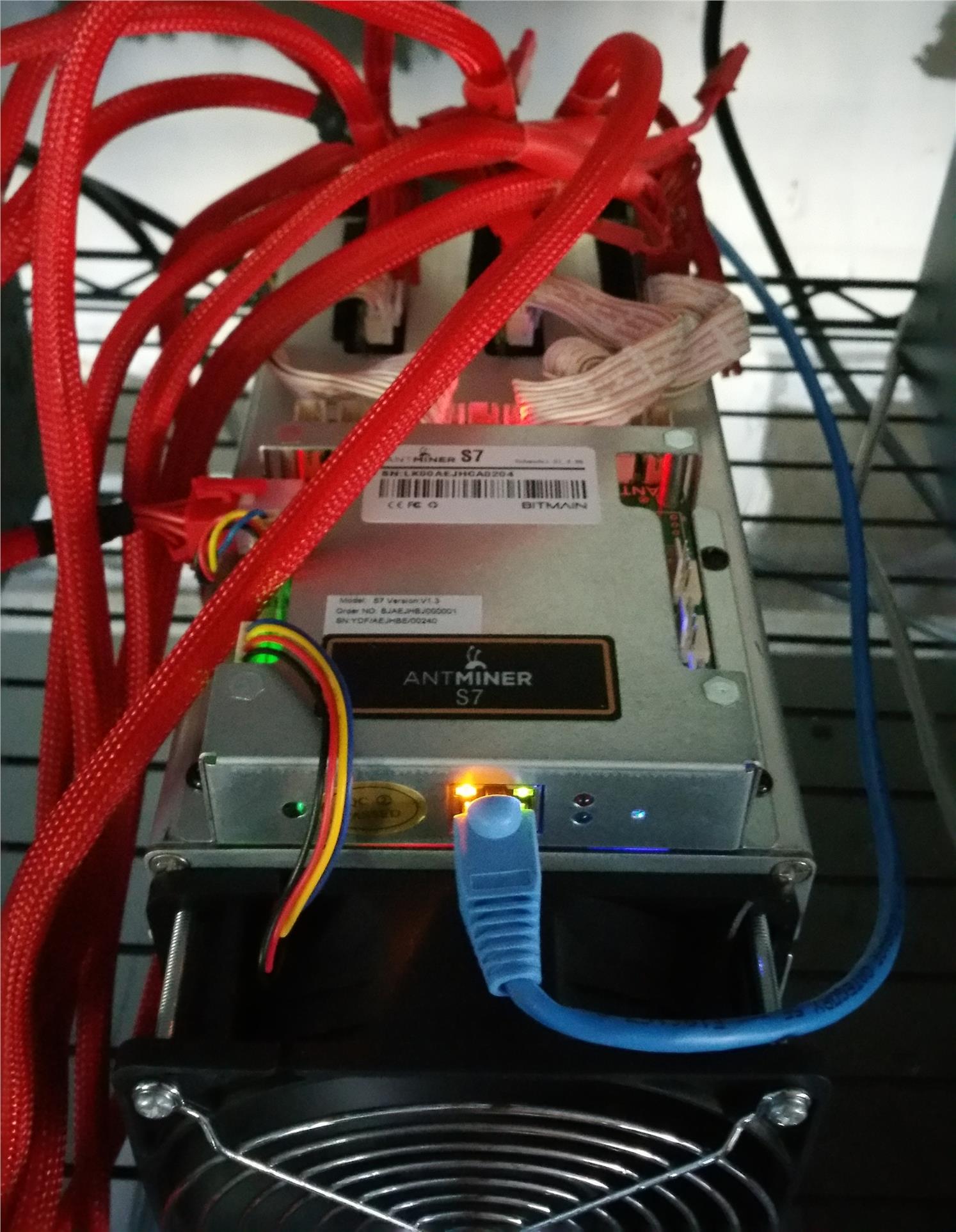 Bitcoin Asic Miner S7 4 74ths Antminer Bitmain 0 25 J Gh Ready Stock - 